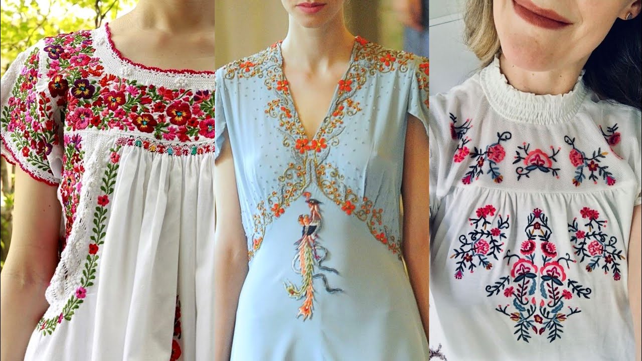 Embroidery Tops Ideas That Make You Look the Best!
